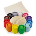 Produktbild: Ulanik Balls in Cups Large Toddler Montessori Toys for 1 Year Old + Wooden...