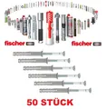 Produktbild: FISCHER 50 Stück Nageldübel N 6 x 60 S Schlagdübel # 050355 Nagelschraube