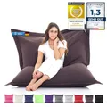 Produktbild: LAZY BAG Original Riesen-Sitzsack Cotton XXL 180x140cm mit 400L | hautfreundliches Baumwolle Sitzkissen 2-in-1 relaxtes Sitzen & Liegen | Perfekte Ergonomie Dank 4 Mio. EPS-Perlen | waschbarer Bezug