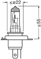 Produktbild: OSRAM Glühlampe 12V