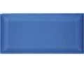 Produktbild: Wandfliese Facette Metro Blau glänzend, 7,5x15cm