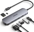 Produktbild: Anker 7in1 USB-C Hub 4K 60Hz HDMI 85W PD USB Adapter SD Kartenleser