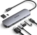 Produktbild: Anker 7in1 USB C Hub 4K 60Hz HDMI 85W PD SD microSD Kartenleser MacBook