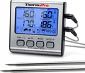 Produktbild: ThermoPro TP17 Digitales Grill Thermometer Bratenthermometer Fleischthermometer