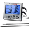 Produktbild: ThermoPro TP17 Digitales Grill-Thermometer Bratenthermometer Fleischthermometer