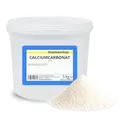 Produktbild: DIACLEANSHOP Pulver, Calciumcarbonat 5kg in Lebensmittelqualität - E170-100% natürlicher Ursprung - CaCO3-5000g - Kalk - Kreide - Kreidefarbe – Rasenkalk – Kalzium