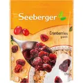 Produktbild: SEEBERGER Cranberries Trockenfrüchte 125,0 g, 1 St.