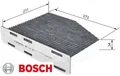 Produktbild: BOSCH 1987432597 Filter für Innenraumluft Innenraumfilter Filter