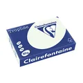 Produktbild: Clairefontaine 1974C - Ries Druckerpapier / Kopierpapier Trophee, Pastell Farben, DIN A4, 80g, 500 Blatt, Blaßgrün, 1 Ries