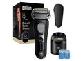 Produktbild: BRAUN Series 9 PRO+ 9660cc Elektrorasierer, Pro-SensoAdapt, SmartCare Center, 9660cc Herrenrasierer (Akkubetrieb, 5+1 Scherkopf-Technologie, Direct&;Cut Klinge, ProTrimmer, hautschonende OptiFoil, SkinGuard, titanbeschichtete ProLift-Klinge, Pro-SensoAdapt