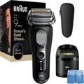 Produktbild: Braun 9660cc Series 9 Pro+ Wet&Dry Folienrasierer schwarz SensoAdapt Akkubetrieb