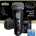 Produktbild: Braun 9660cc Series 9 Pro+ Elektrorasierer Herren, 5+1 Ultradünne Präzisionsklin