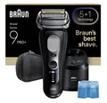 Produktbild: Braun Series 9 Pro+ 9660CC Folienschaber Trimmer Schwarz, Silber
