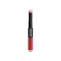 Produktbild: L'Oréal Paris Infaillible 2-Step 501 Timeless Red, Lippenstift für 24 Stunden volle Lippen mit feuchtigkeitsspendendem Lippenpflege-Balsam, 6.0 milliliters