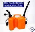 Produktbild: Stihl Kombi Kanister orange 3 L / 1,5 L Kompakt Standard 0008810124 00008810124