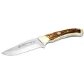 Produktbild: Puma IP Catamount Stag, Stahl 440 C, Jagdmesser Hirschhorngriff Lederscheide