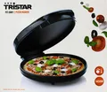 Produktbild: Elektrischer Pizza-Ofen D30cm 1450W schwarz Pizza Maker Tristar PZ-2881