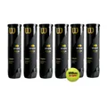 Produktbild: Wilson Tennisball US Open - 24 Tennisbälle - Training und Wettkampf (6 x 4er Dose)