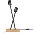 Produktbild: Paco Home Tischlampe, Natur, Metall, 10x41x18 cm, Lampen & Leuchten, Innenbeleuchtung, Tischlampen, Tischlampen