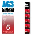 Produktbild: Camelion LR41 AG3 392 SR41W GP92A G3 192 Knopfzellen Batterien MHD 10-2029