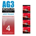 Produktbild: Camelion LR41 AG3 392 SR41W GP92A G3 192 Knopfzellen Batterien MHD 10-2029