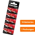 Produktbild: Camelion AG3 LR41 LR736 392 Knopfzellen Alkaline Uhrenbatterien 1,5V 10 Stück