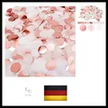 Produktbild: Konfetti Rosegold Punkte Dot Streudeko Tisch Deko für Geburtstag Hochzeit Par...