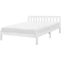 Produktbild: Bett Mit Lattenrost Kiefernholz Florac 180 X 200 Cm Weiß