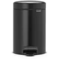 Produktbild: Brabantia Mülleimer 113321 newIcon, schwarz, Kosmetikeimer aus Metall, 3 Liter