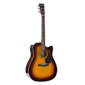 Produktbild: Yamaha FX370C Elektroakustische Gitarre mit Cutaway: Tobacco Sunburst