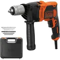Produktbild: Black+Decker Schlagbohrmaschine BEH850K-QS, 850 W, mit Zubehör und Koffer