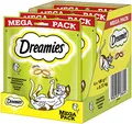 Produktbild: DREAMIES Katzensnacks - 4x180g - mit Thunfisch - Traumhaft knusprige Katzen Leckerlies mit zarter Füllung
