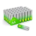 Produktbild: GP Batterien AA 1,5V Super Alkaline Longlife G-TECH Technologie, Vorratspack mit 40 Stück Mignon AA Batterien in praktischer Briefkasten-tauglicher Versandverpackung