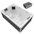 Produktbild: Outdoor Whirlpool Aussenwhirlpool Hot Tub Spa Pool Gartenpool GALERA 2025