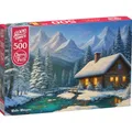 Produktbild: CHERRY PAZZI Winter Shot Puzzle 500 Teile