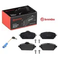 Produktbild: BREMBO P50118 Bremsbeläge + Wako für MERCEDES W205 S205 W213 S213 X156 vorne