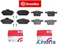 Produktbild: BREMBO BREMSBELAGSATZ VORNE UND HINTEN MERCEDES C KLASSE W205 C205 S205 A205