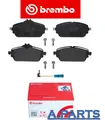 Produktbild: BREMBO BREMSBELÄGE VORNE WK MERCEDES C KLASSE W205 C205 S205 W213 A238 C238
