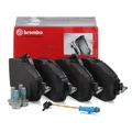 Produktbild: BREMBO P50118 Bremsbeläge + Wako für MERCEDES W205 S205 W213 S213 X156 vorne