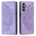 Produktbild: CoverKingz Handyhülle für Samsung Galaxy A16 5G - Handytasche mit Kartenfach Klapp Etui Cover - Handy Hülle klappbar Motiv Mandala Lila