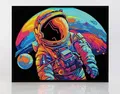 Produktbild: DIAMOND DOTZ - Diamond Painting Neon Astronaut | Kit (Bastelset) | 2025