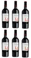 Produktbild: 6 Flaschen Primitivo Negroamaro 14 a 0,75 L 13,5 % vol. Halbtrockener Rotwein