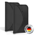 Produktbild: Strahlenschutz Tasche Handy - 2 RFID Smartphone Keyless Go Schutz - Faraday B...