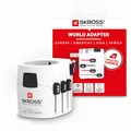 Produktbild: SKROSS Reiseadapter Pro, anpassbarer Adapterstecker für Reisen nach UK, Australien, China oder die USA, kompakter & sicherer Universaladapter