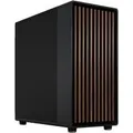 Produktbild: North XL Charcoal Black, Tower-Gehäuse schwarz/holz, Mesh-Version