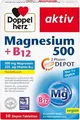 Produktbild: Doppelherz Magnesium 500 + B12 2- Phasen Depot 30 Stück