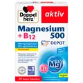 Produktbild: Doppelherz Magnesium 500 +B12 30 Stück