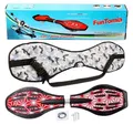 Produktbild: FunTomia Waveboard Waveboard mit Mach1 ABEC-9 Kugellager, LED Rollen & Tragetasche