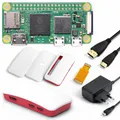 Produktbild: Raspberry Pi Zero 2 W Starter-Set | 5.1V 2.5A Netzteil | Gehäuse mit 3 Abdeck...
