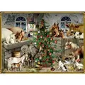 Produktbild: Wandkalender Nostalgische Weihnachten bei den Tieren im Stall